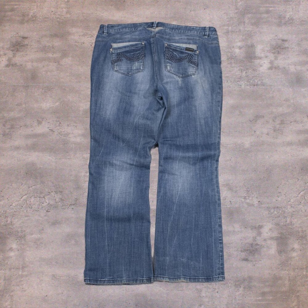 Vintage Y2K‎ Love & Legend Low Rise Bootcut Denim Jeans